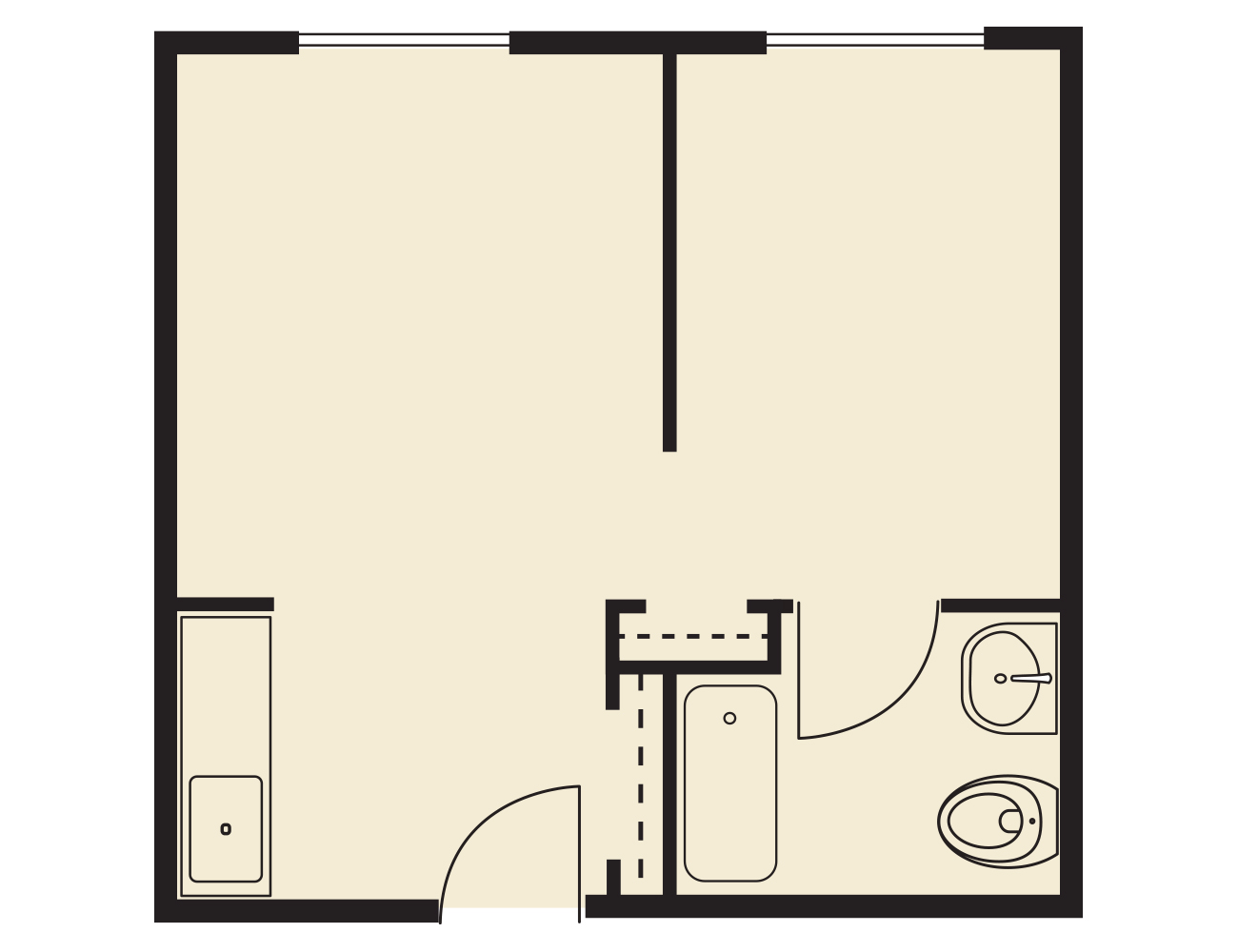 Brand One Bedroom Blos Floors 0001 Grand One Bedroom - Apple Valley Place Of Osage